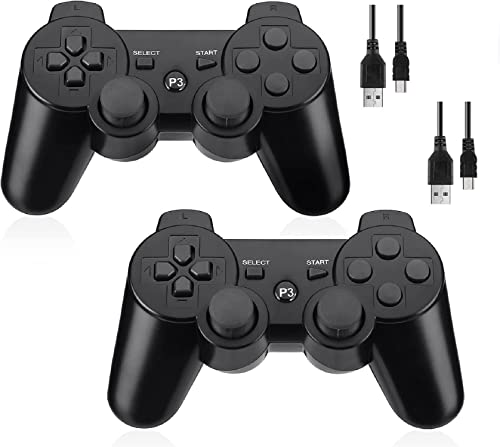 Prodico P3 Wireless Controller, Double Shock Rechargeable Analog P3 Controller 2 Pack