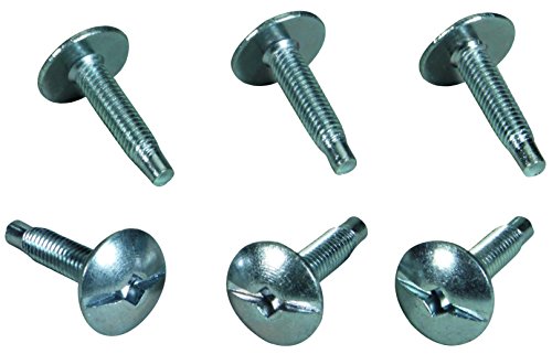 Square D by Schneider Electric S106 Load Center Cover Replacement Screws, 6-Pack, No Size, Silver, 6 Count