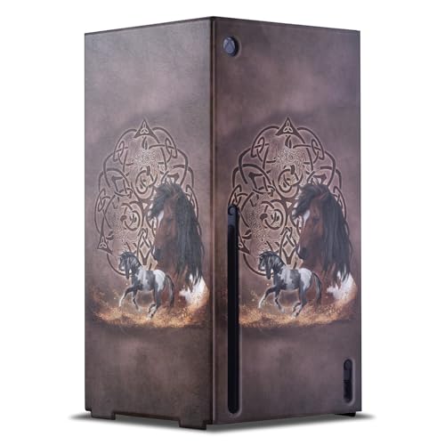 Head Case Designs Officially Licensed Brigid Ashwood Horse Art Mix Game Console Wrap Case Cover Compatible with Xbox Series X