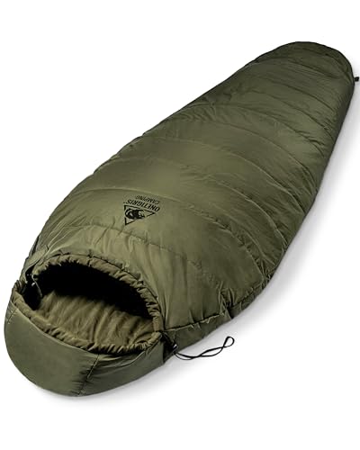 OneTigris Bushcrafter’s Sleeping Bags, Mummy Sleeping Bag for Camping Hiking Backpacking, Survival Gear