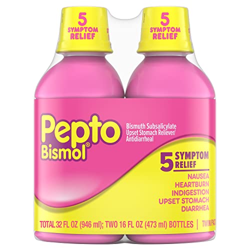 Pepto-Bismol Regular Strength Liquid - Total: 32 oz (16 oz X 2)