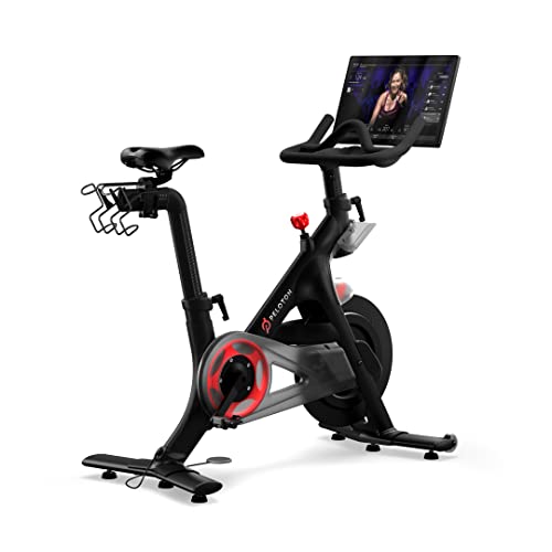 Original Peloton Bike | Indoor Stationary Exercise Bike with Immersive 22' HD Touchscreen (Updated Seat Post)