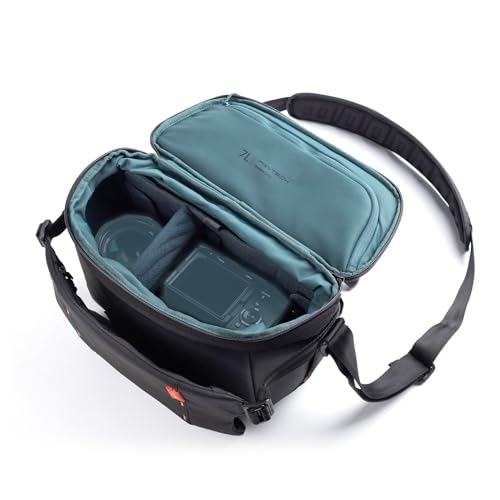 PGYTECH OneMo Sling Camera Bag 7L-9L, waterproof Crossbody Camera Shoulder Bag for Photographers Travel, DSLR Camera Bag for Sony/Canon/Nikon/DJI Mavic/Mirrorless/Tripod/Laptop