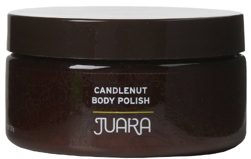 JUARA - Candlenut Body Polish | Invigorating Scrub | Deep Exfoliation | Smooth Rough Skin | Healing Hydration | Cruelty Free, Paraben, Sulfate Free, Vegetarian | 7.5 oz