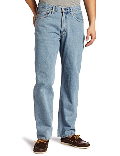 Levi's Men's 550 Relaxed Fit Jeans (Also Available in Big & Tall), Light Stonewash, 36W x 32L