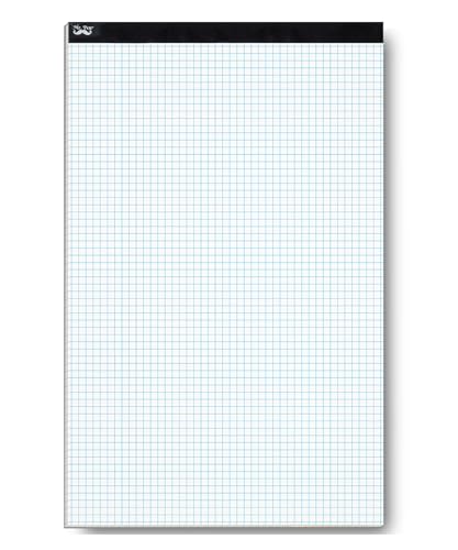 Mr. Pen Graph Paper, Grid Paper, 4x4 (4 Squares per inch), 17'x11', 22 Sheet