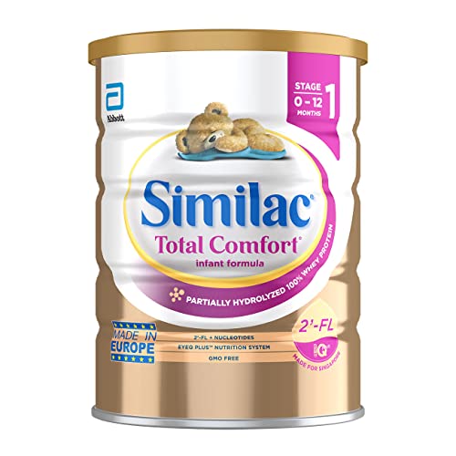 Similac Total Comfort Infant Formula, Imported, Easy-to-Digest Baby Formula Powder, Non-GMO, 820 g (28.9 oz) Can, (Pack of 1)