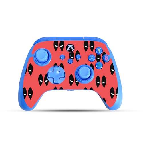 Gaming Skin Compatible with PowerA Xbox Series X|S Enhanced Wired Controller - Dead Eyes Pool - Premium 3M Vinyl Protective Wrap Decal Cover - Easy to Apply | Crafted in The USA by MightySkins