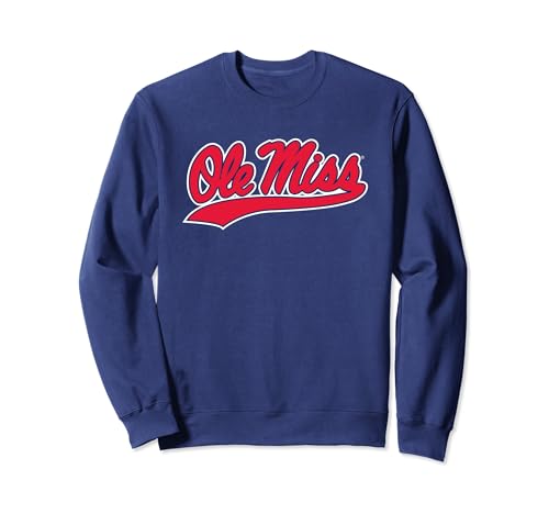 Mississippi Ole Miss Rebels Script Officially Licensed Sweatshirt
