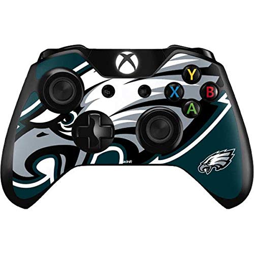Skinit Decal Gaming Skin Compatible with Xbox One Controller - Officially Licensed NFL Philadelphia Eagles Large Logo Design