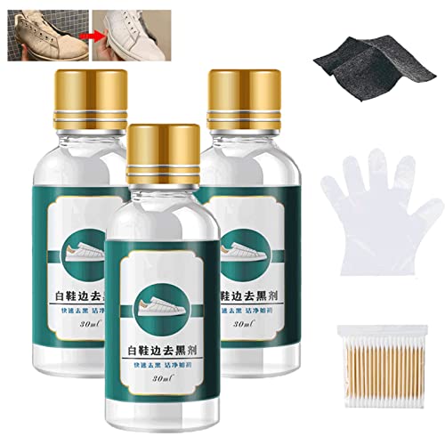 GochicGolden Shoes Whitening Cleaner, 2023 New Shoes Whitening Cleaner, GochicGolden Shoe Cleaner, Multifunctional Leather/Shoes/Handbag Cleaner (3PCS)