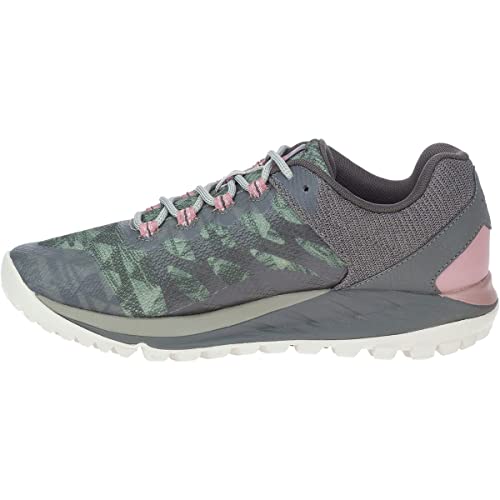 Merrell Antora 2 Running Shoes for Women - Breathable Mesh Lining with Compression Molded Midsole, and Colorful Shoes Brindle 11 M