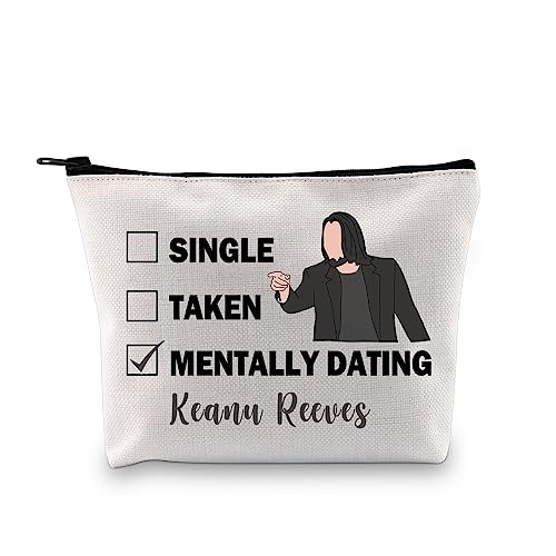 G2TUP Keanu R Inspired Gift Dating Keanu R Makeup Bag Keanu R Fan Cosmetic Bag Keanu R Merch (Dating Keanu R MB)