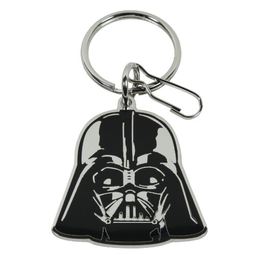 Plasticolor 004292R01 Star Wars Darth Vader Keychain , Black