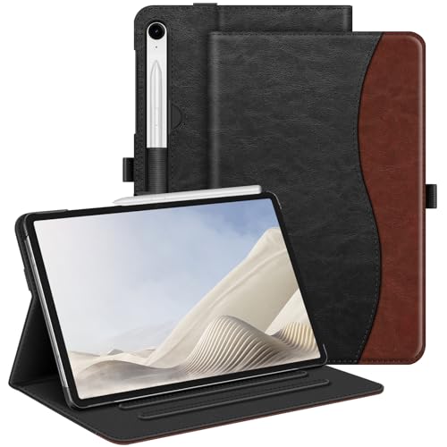 Fintie Case for Samsung Galaxy Tab S9 FE 5G 10.9 Inch/Galaxy Tab S9 11 Inch 2023, Multi-Angle Viewing Protective Cover with Pocket, Auto Sleep/Wake, Dual Color