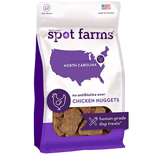 Spot Farms Chicken Nuggets Healthy All Natural Dog Treats Human Grade Grain Free 12 oz