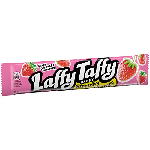 Laffy Taffy Stretchy & Tangy Strawberry, 1.5 Ounce