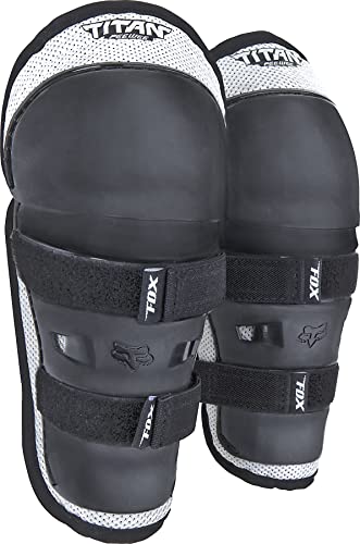 Fox Racing Kids Titan Knee/Shin Guard Black/Silver