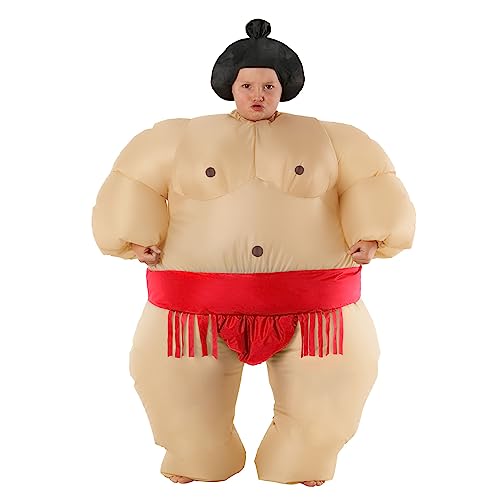 Morph Costumes Red Inflatable Sumo Wrestler Costume Kids Inflatable Sumo Suit Kids Halloween Costume Kids