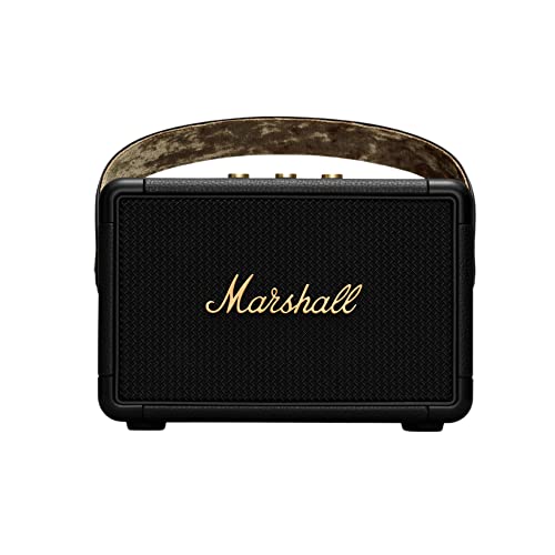 Marshall Kilburn II Bluetooth Portable Speaker, Black & Brass