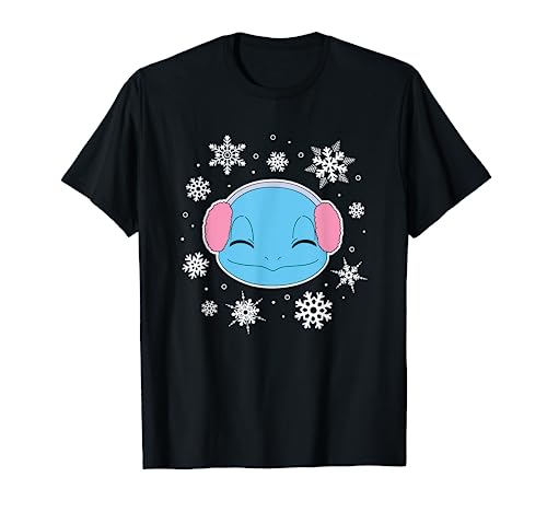 Pokémon - Squirtle And Snowflakes T-Shirt