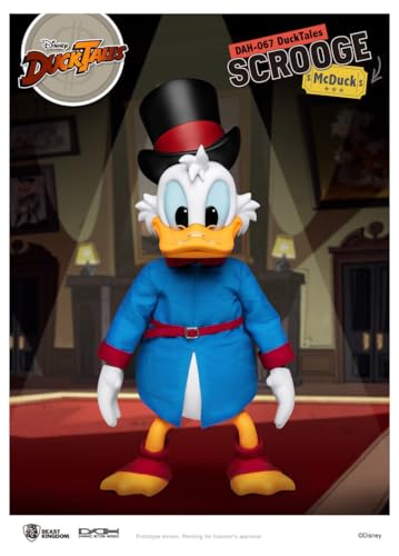 BEAST KINGDOM CO., LTD Duck Tales DAH-067 Dynamic 8-CTION Heroes Scrooge MCDUCK AF
