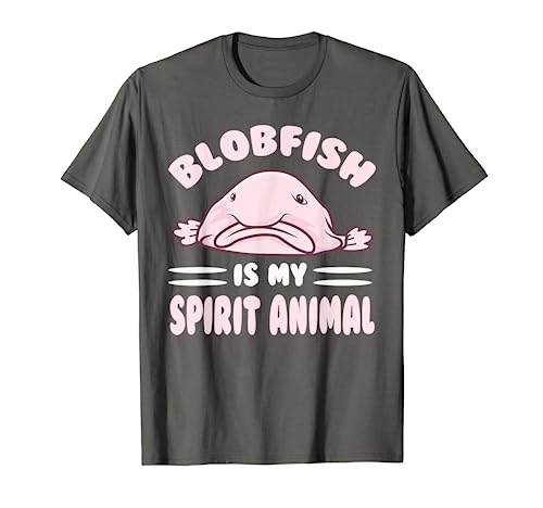 Cool Blobfish Is My Spirit Animal Lovers T-shirt Gift
