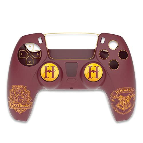 Freaks And Geeks Wizarding World Harry Potter 150032b Silicon Grip For Playstation 5 Controller, gryffindor, Red