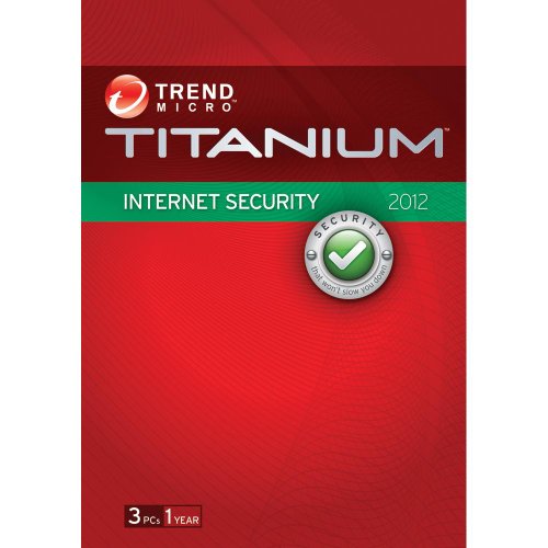 Trend Micro Titanium Internet Security 2012 - 3 Users