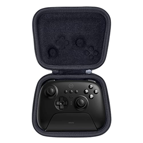 Aenllosi Hard Carrying Case Replacement for 8Bitdo Ultimate Bluetooth / 2.4g Wireless Controller and Charging Dock(Black,Only Case)