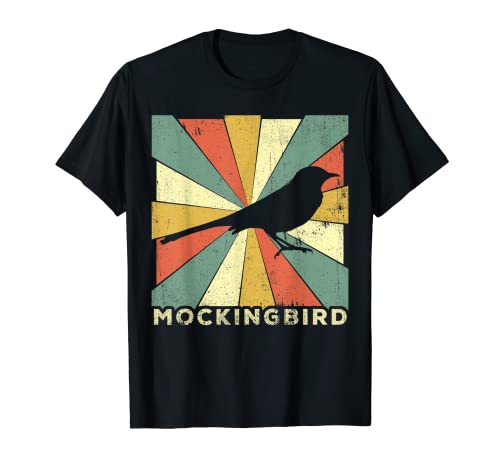 Vintage Mockingbird Lover Retro Style Animal T-Shirt