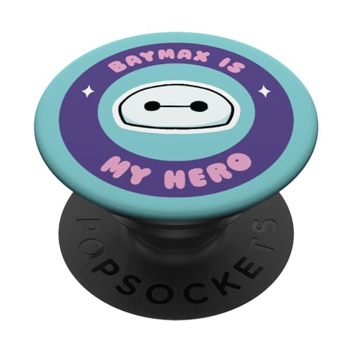 Disney Big Hero 6: The Series Baymax is My Hero Badge PopSockets Standard PopGrip