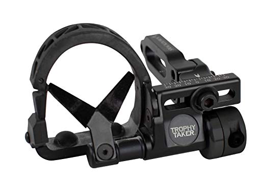Trophy Taker Smackdown Lockup Arrow Rest - Right Hand - Compound Bow Hunting Archery Accessory Black
