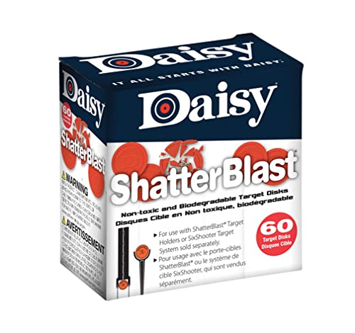 Daisy Shatterblast Refill Disks, 60 Pack