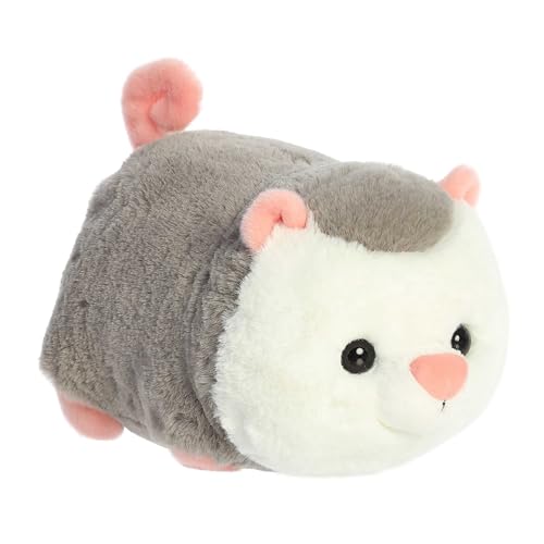 Aurora Adorable Spudsters Odin Opossum Stuffed Animal - Comforting Cuddles - Playful Companions - Grey 10 Inches
