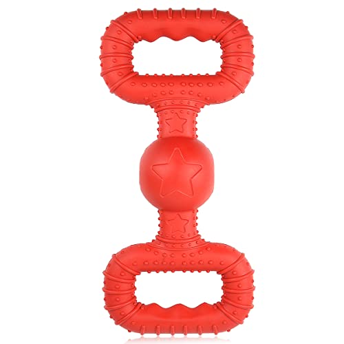 BiteKing Natural Rubber Dog Toys for Large Aggressive Chewers - Tough Tug War Dog Toy for Large Dogs Tooth Clean