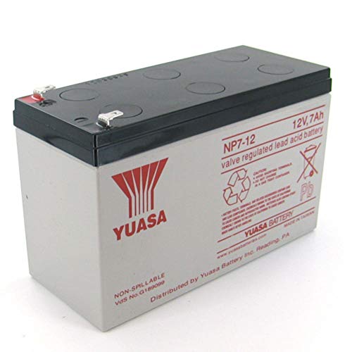 Yuasa NP7-12, 12V 7Ah lead acid battery NP7-12