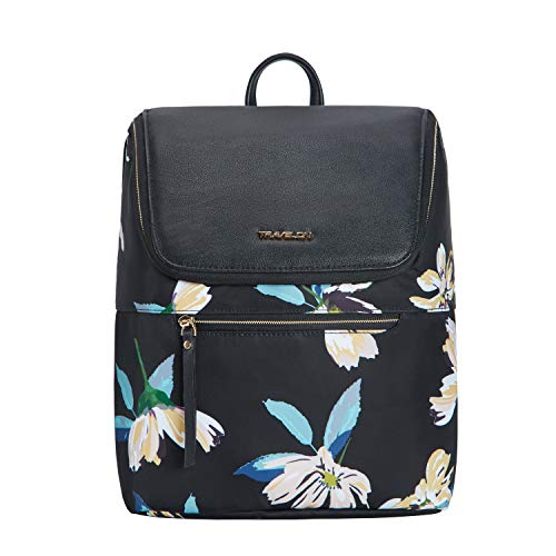 Travelon Anti-Theft Addison Backpack, Midnight Floral, One Size