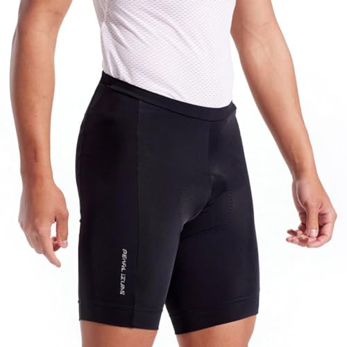 PEARL IZUMI Men's 9' Escape Quest Cycling Shorts, Padded & Breathable with Reflective Fabric, Black, X-Large