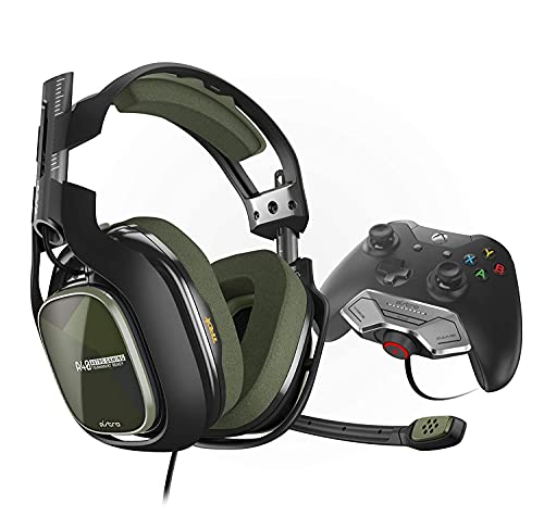 ASTRO Gaming A40 TR Headset wMixAmp M80 for Xbox One, Mod Kit Compatible, Gaming Headset for Xbox One, PC Bulk Packaging BlackOlive, Olive Black