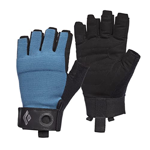 BLACK DIAMOND Equipment Crag Half-Finger Gloves - Astral Blue - Medium