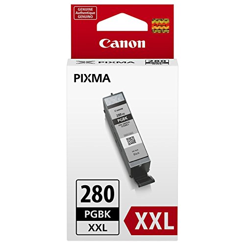 Canon PGI-280XXL PGBK Compatible to TR7520,TR8520,TR8620,TS6120,TS6220,TS6320,TS702,TS8120,TS8220,TS8320,TS9120,TS9520 Printers