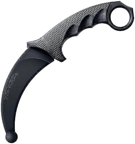 Cold Steel 92R49Z Rubber Training knife, Karambit, Clam Package