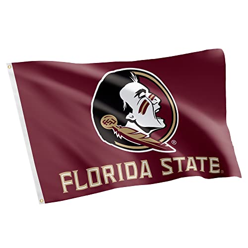 Desert Cactus Florida State University Flag Seminoles FSU Flags Banners 100% Polyester Indoor Outdoor 3x5 (Style B)