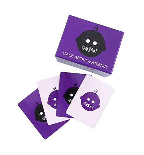 Cads About Maternity | Fun Adult Card Games for Bad Mommies, Adult Party Games for 4+ Players | Card Games for New Moms, Baby Shower Games, Gender Reveal, Couples, Parties & Gifts | Ages 17+