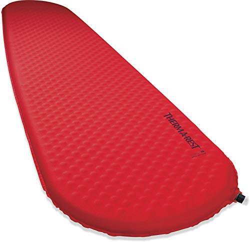 Therm-a-Rest Prolite Plus Self-Inflating Camping and Backpacking Sleeping Pad, Large - 25 x 77 Inches, Cayenne