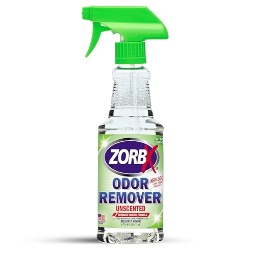 ZORBX Unscented Odor Eliminator for Strong Odor - Used in Hospitals & Healthcare Facilities | Advanced Trusted Formula, Fast-Acting Odor Remover Spray for Dog, Cat, House & Carpet (16 Oz.)