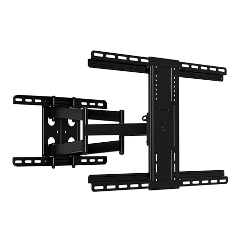 SANUS Premium Full Motion TV Mount for 42'-90' TVs - Sturdy & Smooth Extension, Swivel and Tilt for Big TVs - Universal Design Fits Samsung, LG, Vizio, TCL & More - Easy Installation -OLF22