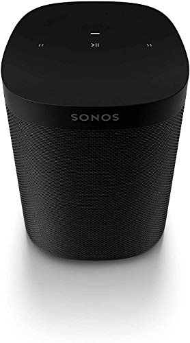 Sonos One SL - Microphone-Free Smart Speaker – Black (Renewed)