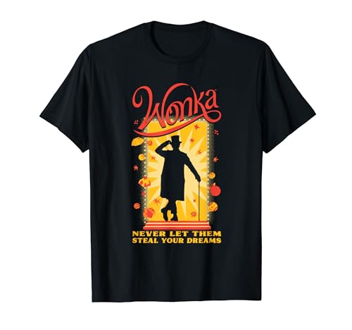 Wonka Movie Wonka Doorway Silhouette T-Shirt